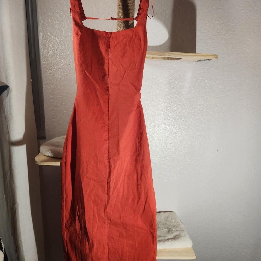 Zara Women's Orange Dress